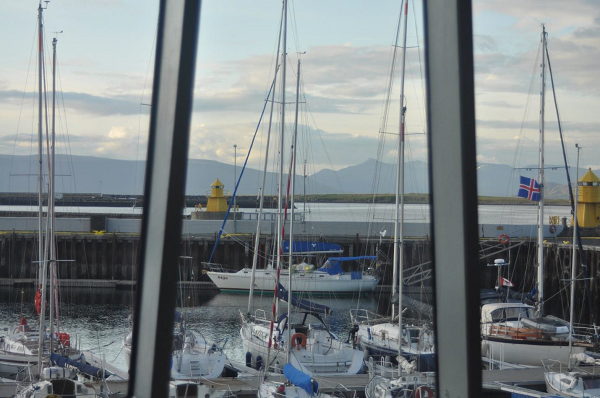 PASJA w Reykjavik Yacht Club.