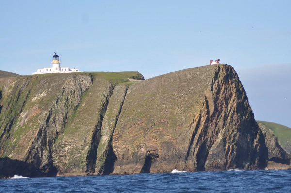 Fair Isle, mała wyspa między Orkneys i Shetlands.