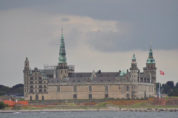 Zamek w Helsingor, Dania.