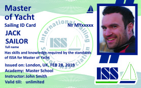 Patenty żeglarskie ISSA International Sailing Schools Association