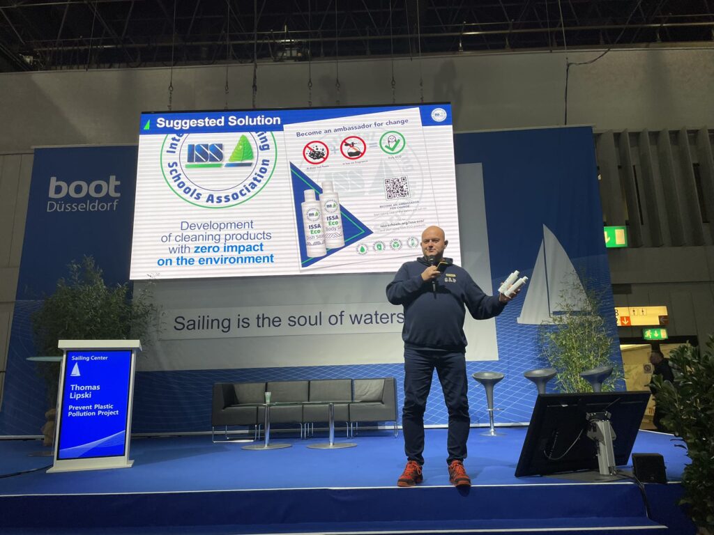 Issa zaprezentowała program Prevent Plastic Pollution na targach Boot Dusseldorf 2024 - Produkty ekologiczne