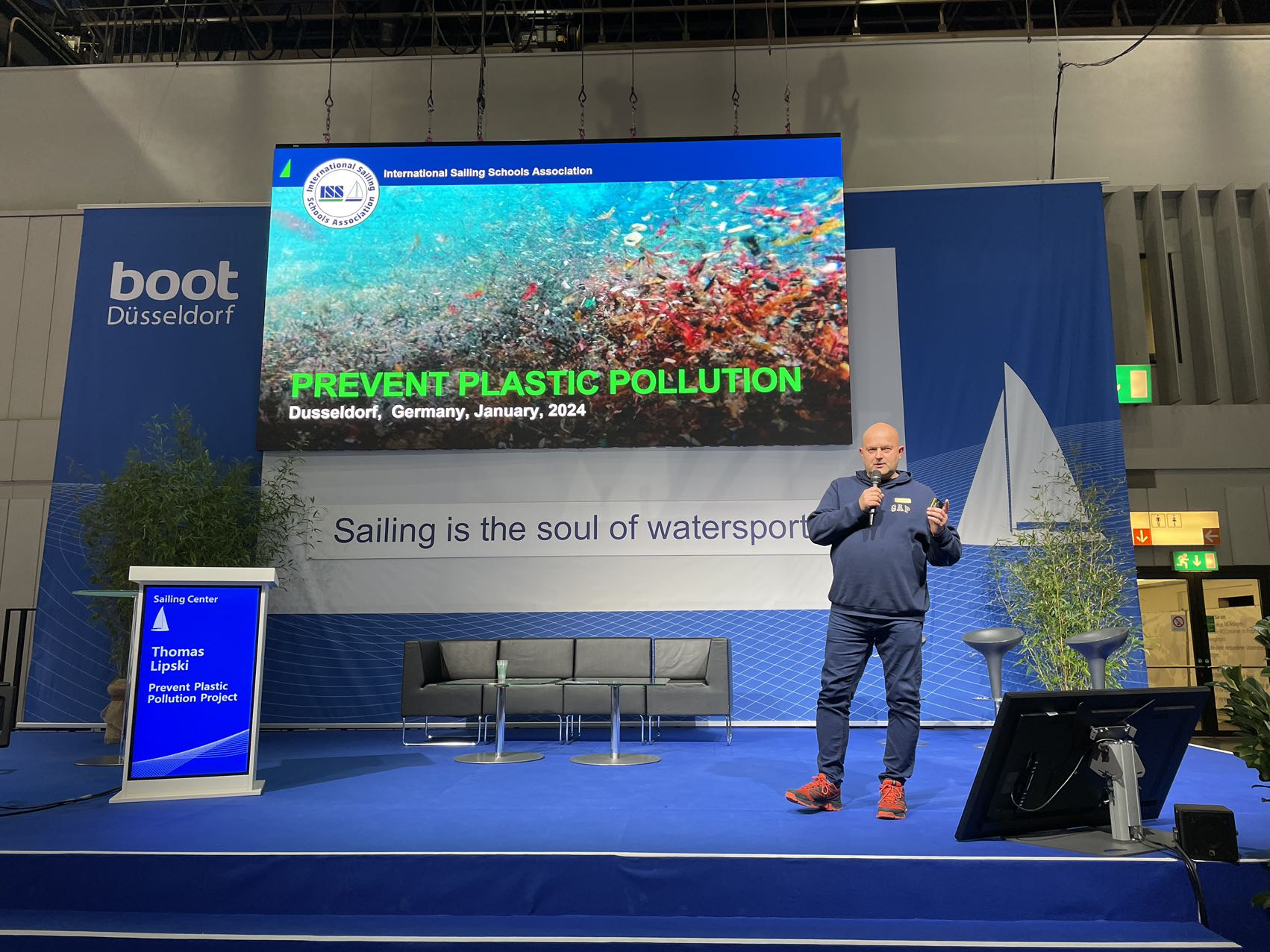 Issa zaprezentowała program Prevent Plastic Pollution na targach Boot Dusseldorf 2024